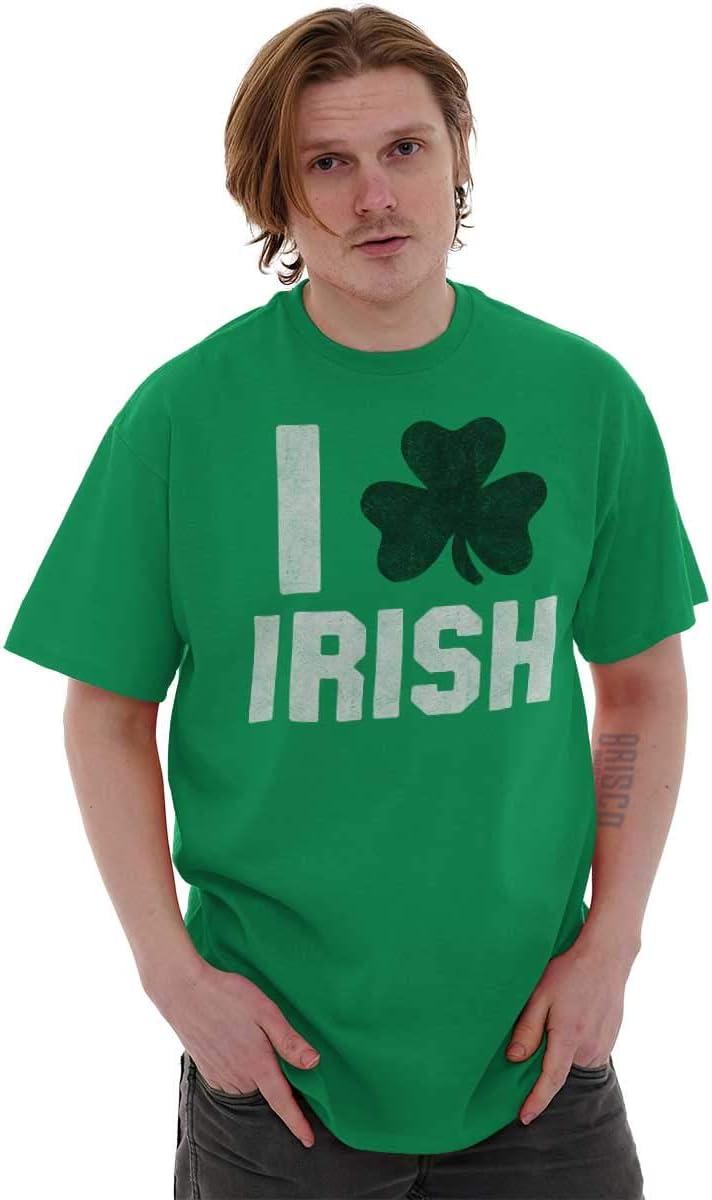 imageBrisco Brands St Patricks Day Irish Pride Shamrock Graphic T Shirt Men or WomenIrish Green