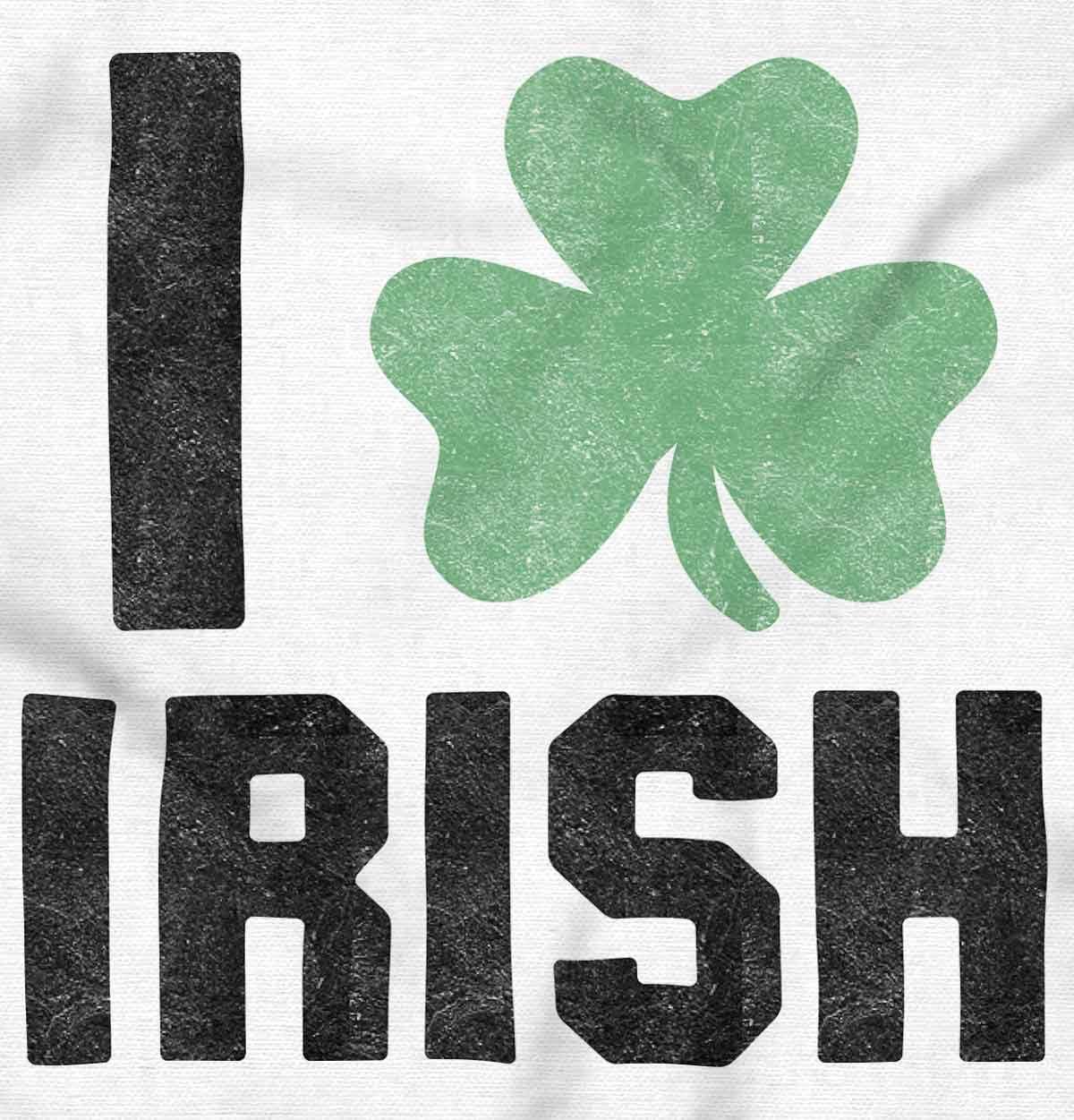 imageBrisco Brands St Patricks Day Irish Pride Shamrock Graphic T Shirt Men or WomenWhite