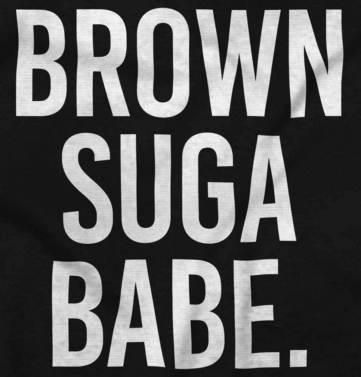 imageBrown Sugar Babe Cute Black Queen Womens Graphic T Shirt TeesBlack