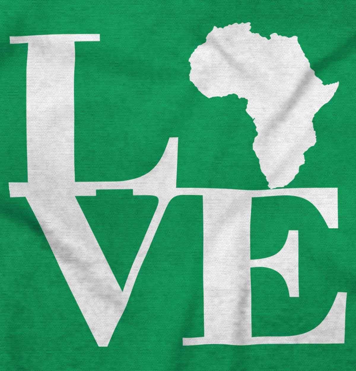 imageLove Africa Map Black African Pride Graphic T Shirt Men or WomenAntique Irish Green