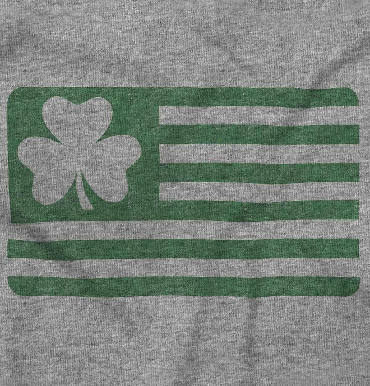 imageSt Patricks Day IrishAmerican Pride Graphic T Shirt Men or WomenSport Grey