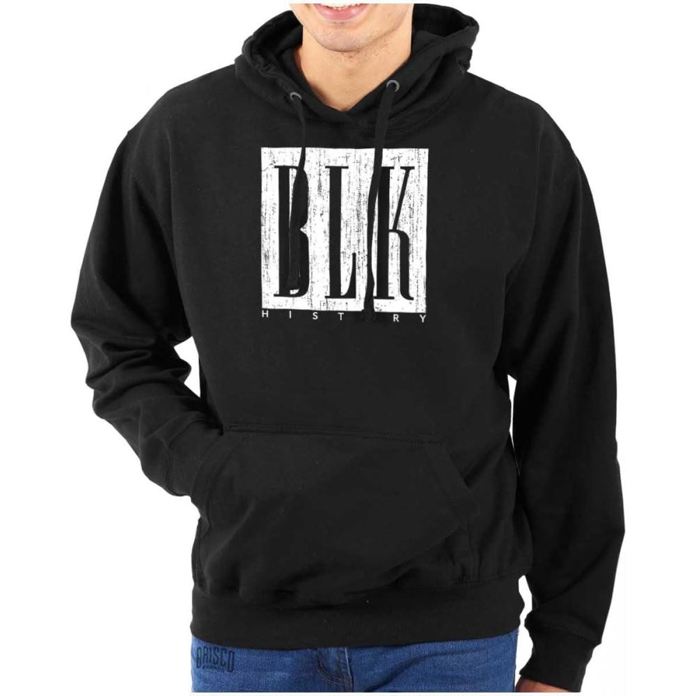 imageBLK History Black Pride Movement Hoodie Sweatshirt Women MenBlack