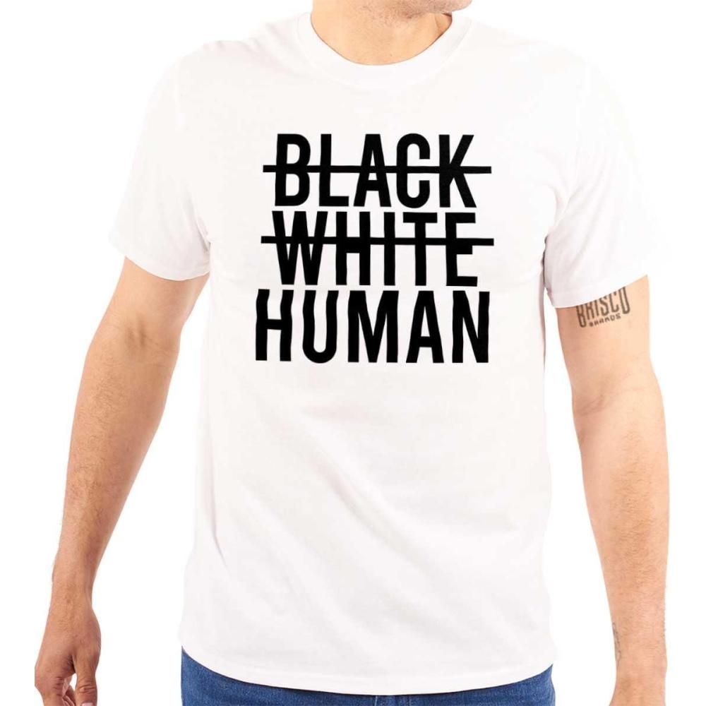 imageBrisco Brands Race Equality Human Rights Black Life Graphic T Shirt Men or WomenWhite