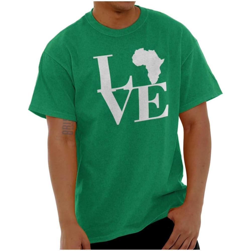 imageLove Africa Map Black African Pride Graphic T Shirt Men or WomenAntique Irish Green