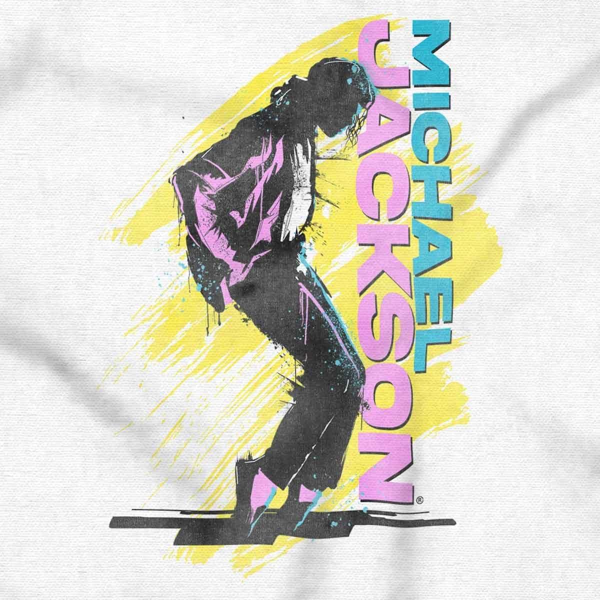 imageBrisco Brands Michael Jackson 90s Toe Stand Dance Hoodie Sweatshirt Women MenWhite