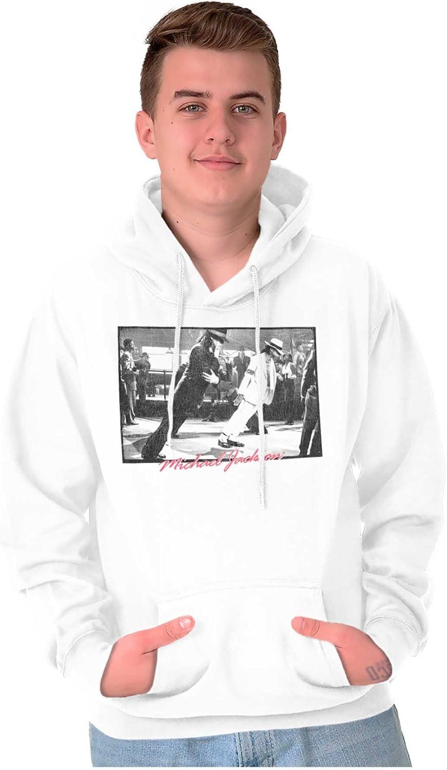 imageBrisco Brands Michael Jackson Smooth Criminal Lean Hoodie Sweatshirt Women MenWhite