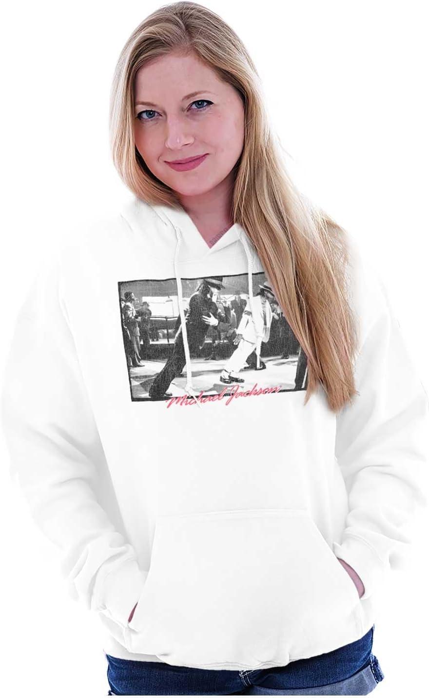 imageBrisco Brands Michael Jackson Smooth Criminal Lean Hoodie Sweatshirt Women MenWhite