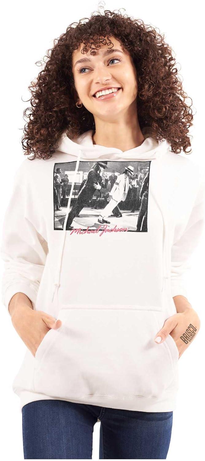 imageBrisco Brands Michael Jackson Smooth Criminal Lean Hoodie Sweatshirt Women MenWhite