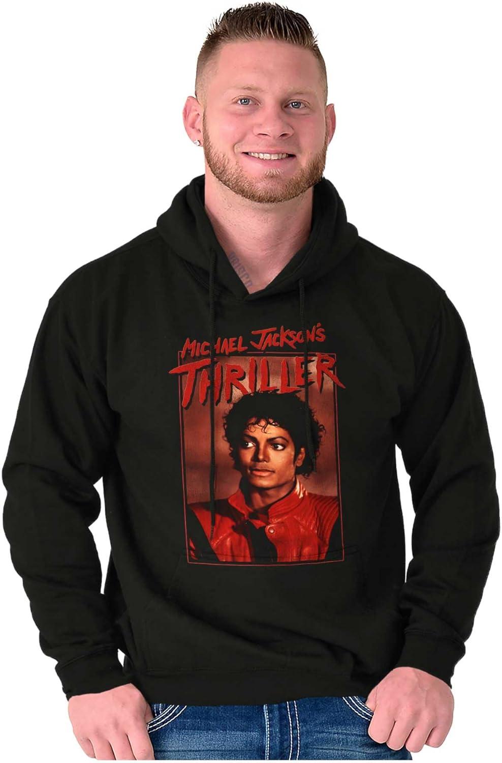 imageBrisco Brands Michael Jackson Thriller Music Video Hoodie Sweatshirt Women MenBlack