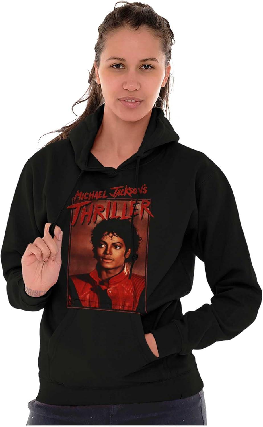 imageBrisco Brands Michael Jackson Thriller Music Video Hoodie Sweatshirt Women MenBlack