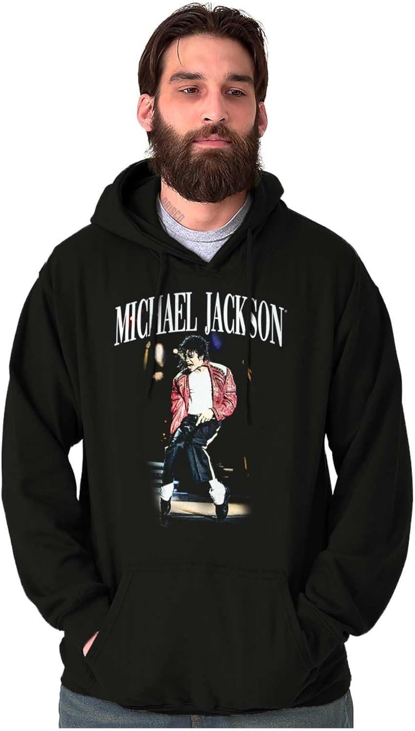 imageBrisco Brands Michael Jackson Thriller Toe Stand Hoodie Sweatshirt Women MenBlack