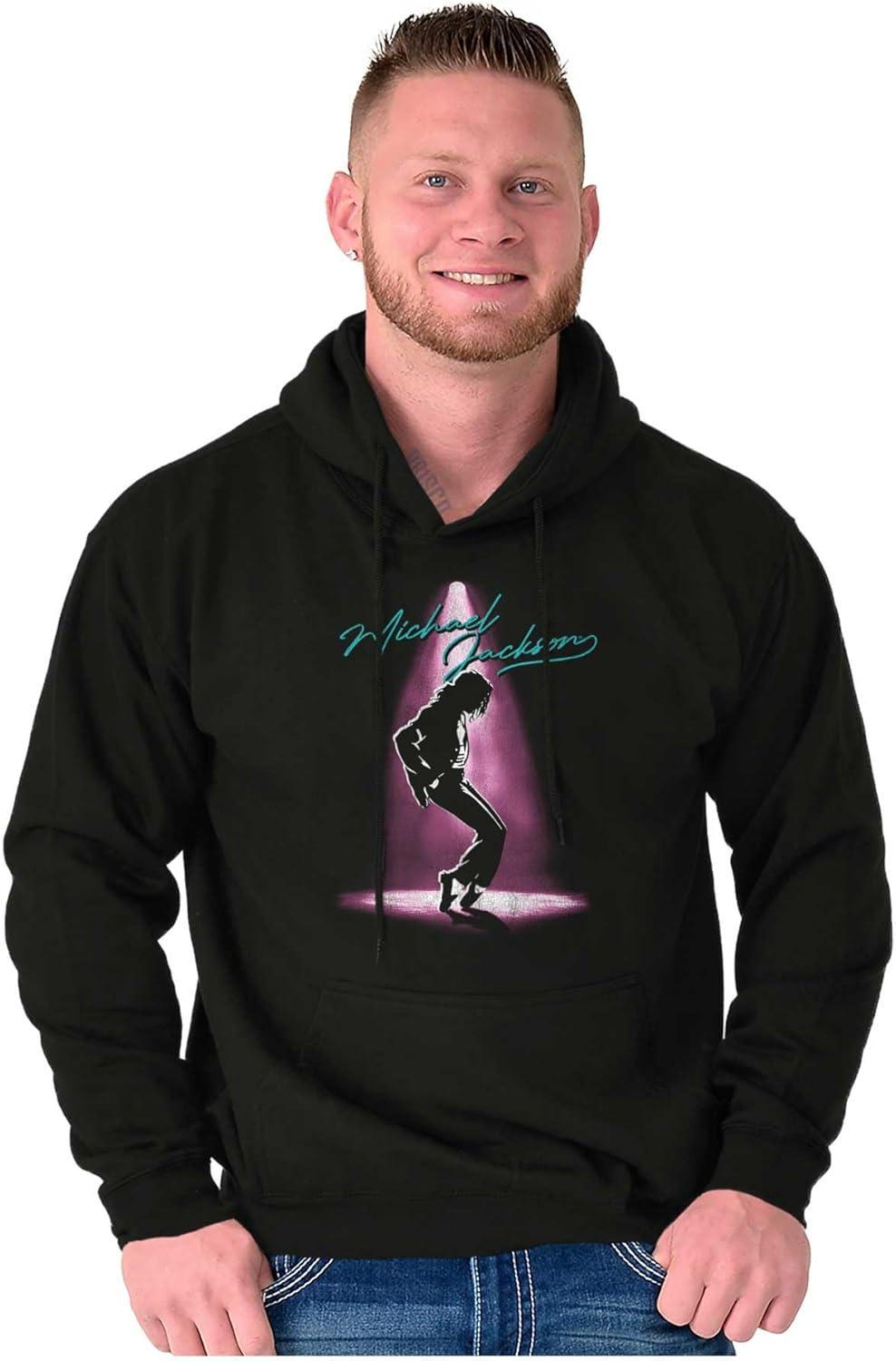 imageBrisco Brands Michael Jackson Toe Stand Dance Hoodie Sweatshirt Women MenBlack
