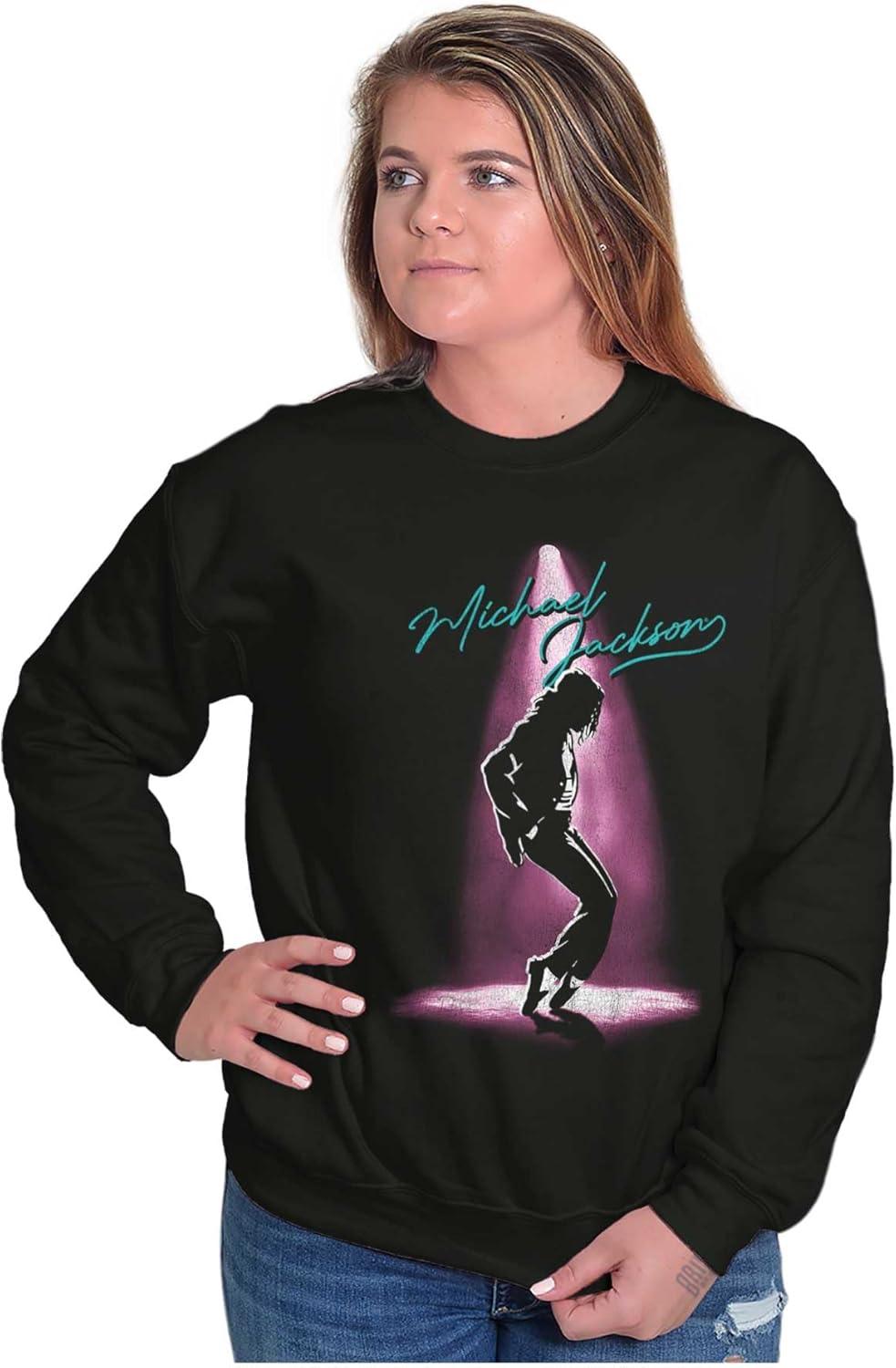imageBrisco Brands Michael Jackson Toe Stand Dance Sweatshirt for Men or WomenBlack
