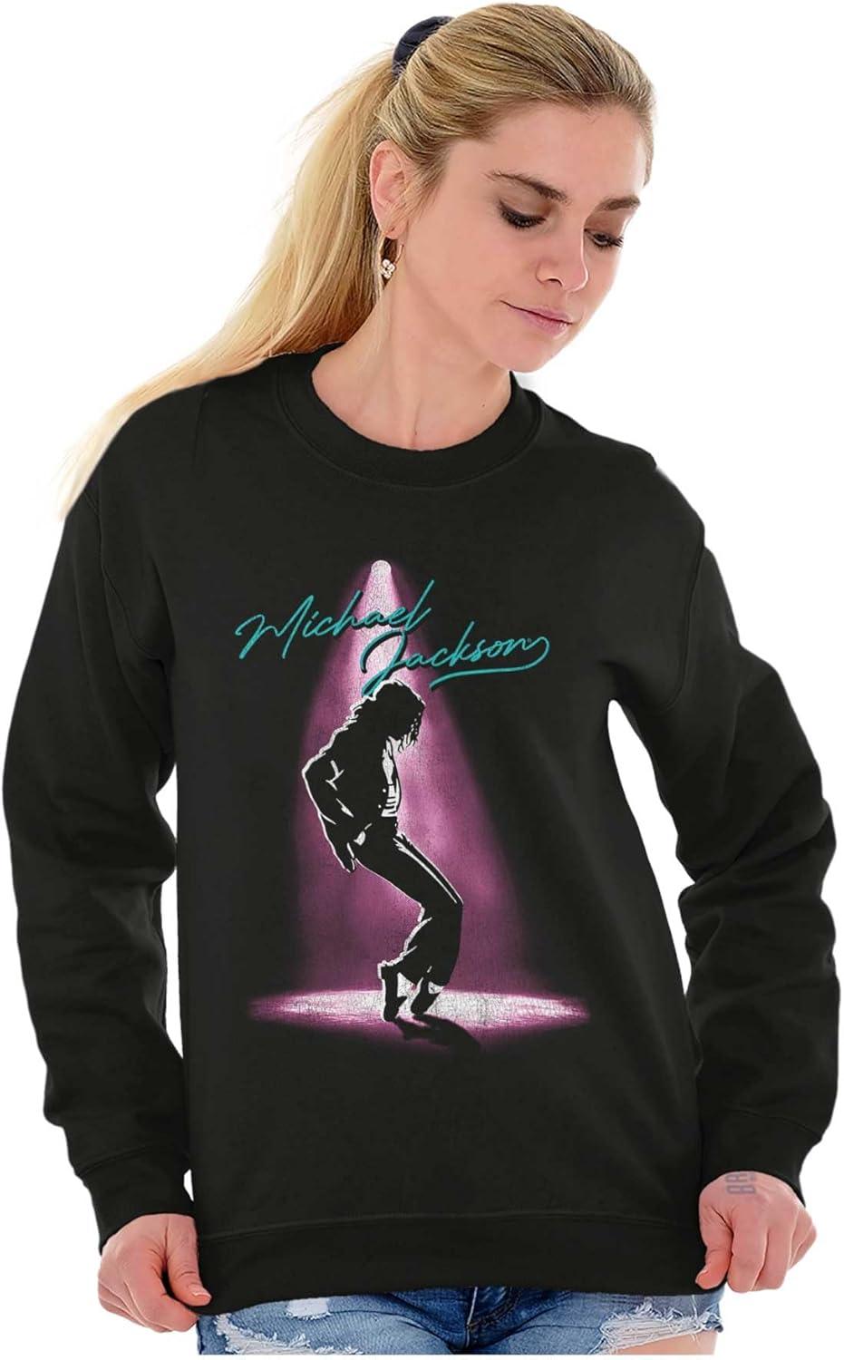imageBrisco Brands Michael Jackson Toe Stand Dance Sweatshirt for Men or WomenBlack