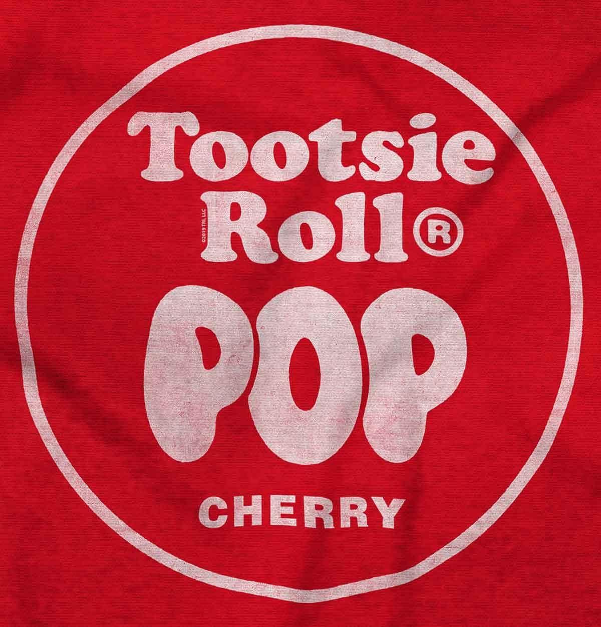 imageBrisco Brands Tootsie Roll Pop Banana Flavored Candy Hoodie Sweatshirt Women MenCherry