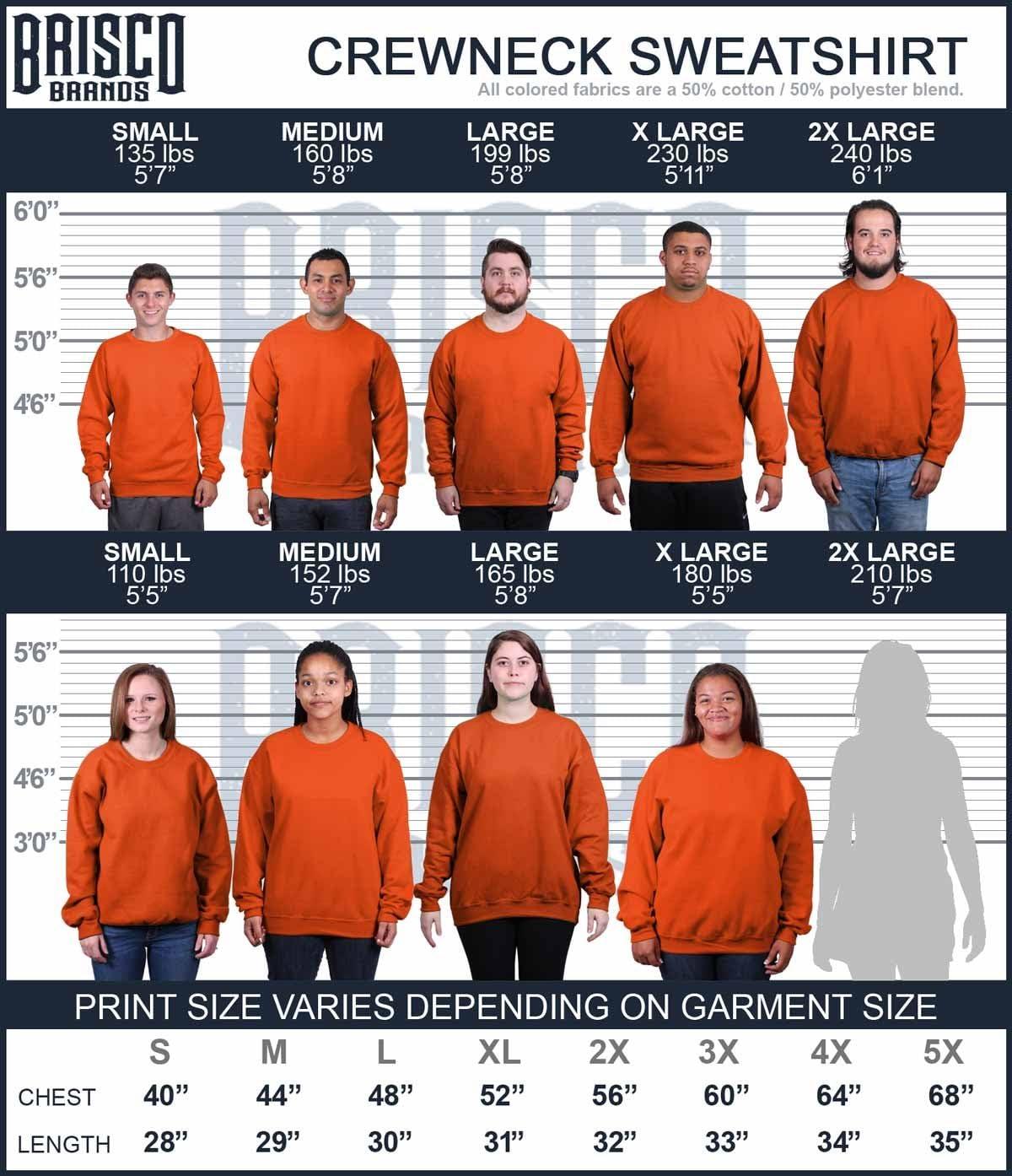 imageBrisco Brands Tootsie Roll Pop Orange Flavor Sweatshirt for Men or WomenOrange