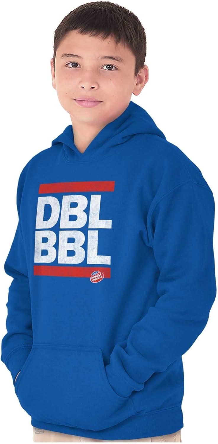 imageBrisco Brands Vintage Run Dubble Bubble Retro Logo Youth Hoodie Boy GirlRoyal