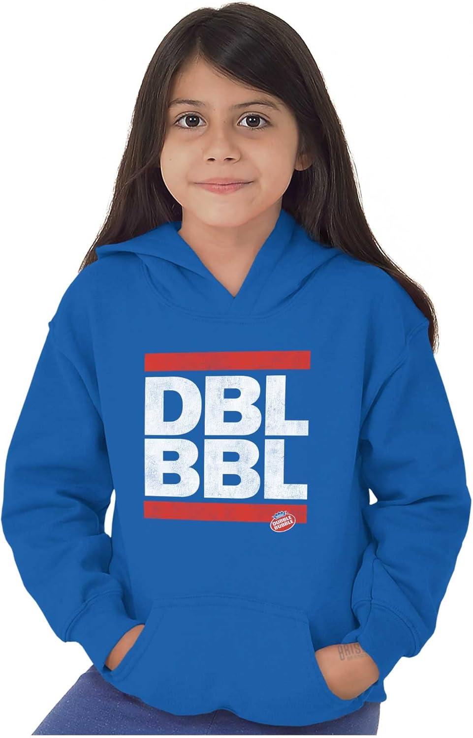 imageBrisco Brands Vintage Run Dubble Bubble Retro Logo Youth Hoodie Boy GirlRoyal