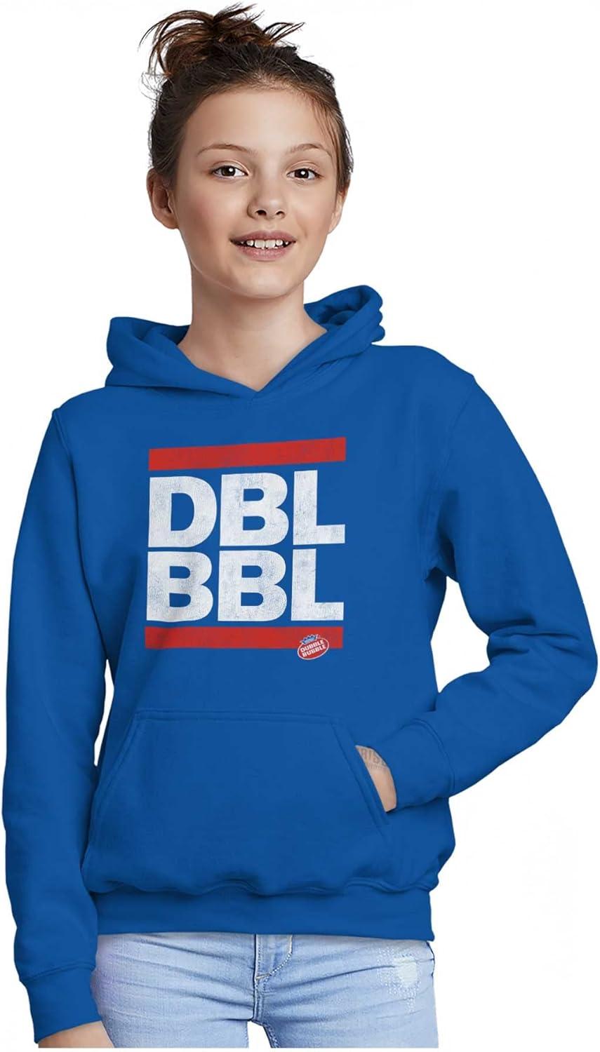 imageBrisco Brands Vintage Run Dubble Bubble Retro Logo Youth Hoodie Boy GirlRoyal