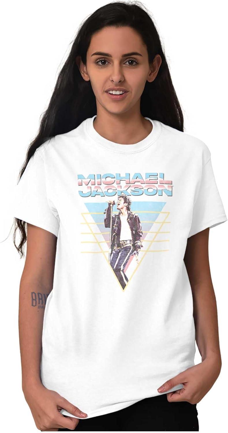 imageMichael Jackson 90s King of Pop Graphic T Shirt Men or WomenWhite