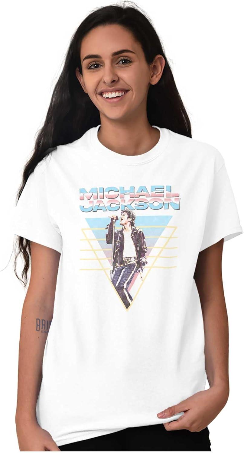 imageMichael Jackson 90s King of Pop Graphic T Shirt Men or WomenWhite