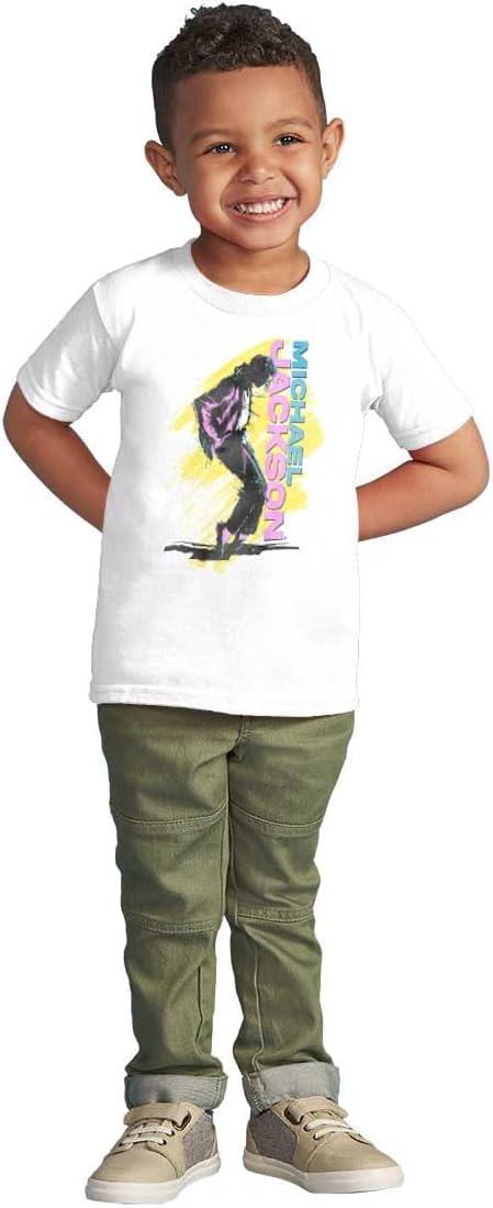 imageMichael Jackson 90s Toe Stand Dance Toddler Baby Graphic T ShirtWhite