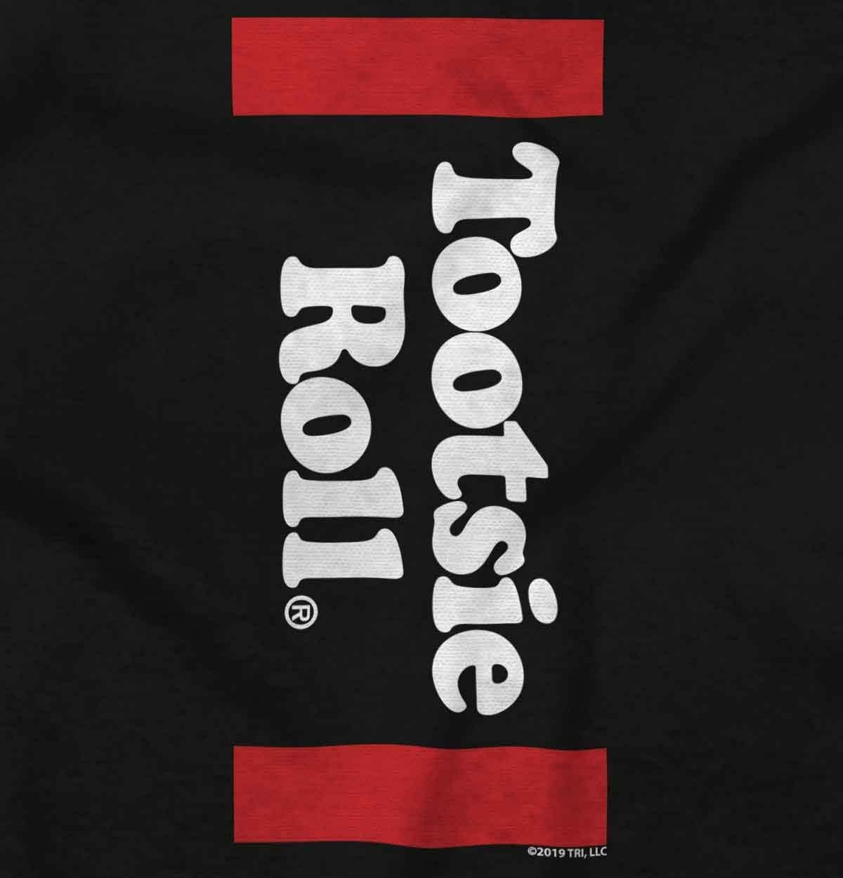 imageRetro Candy Logo Vintage Tootsie Roll Tank Top T Shirts Men WomenBlack