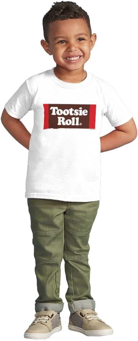 imageVintage Retro Candy Logo Tootsie Roll Toddler Boy Girl T ShirtWhite