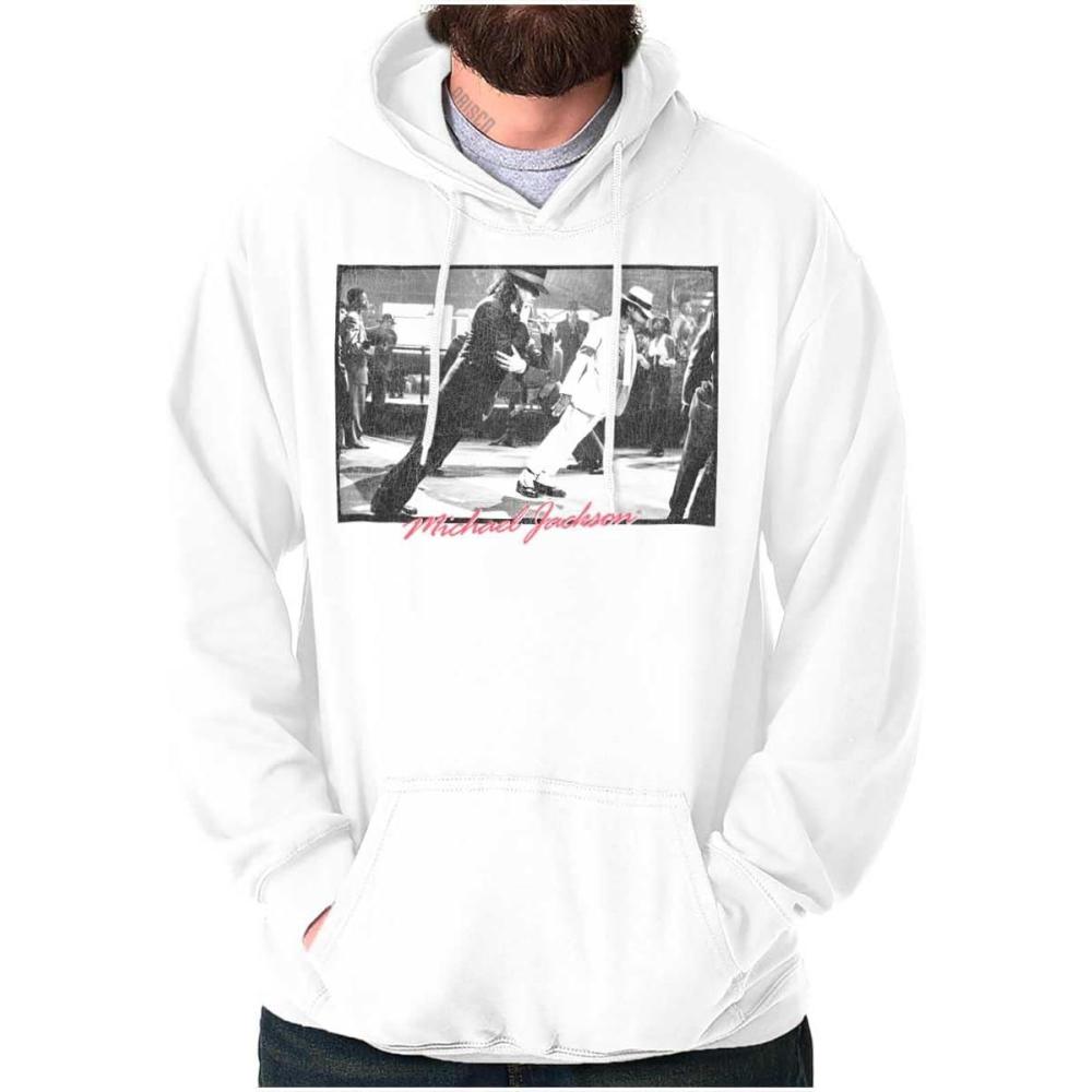 imageBrisco Brands Michael Jackson Smooth Criminal Lean Hoodie Sweatshirt Women MenWhite