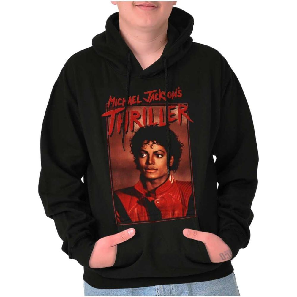 imageBrisco Brands Michael Jackson Thriller Music Video Hoodie Sweatshirt Women MenBlack