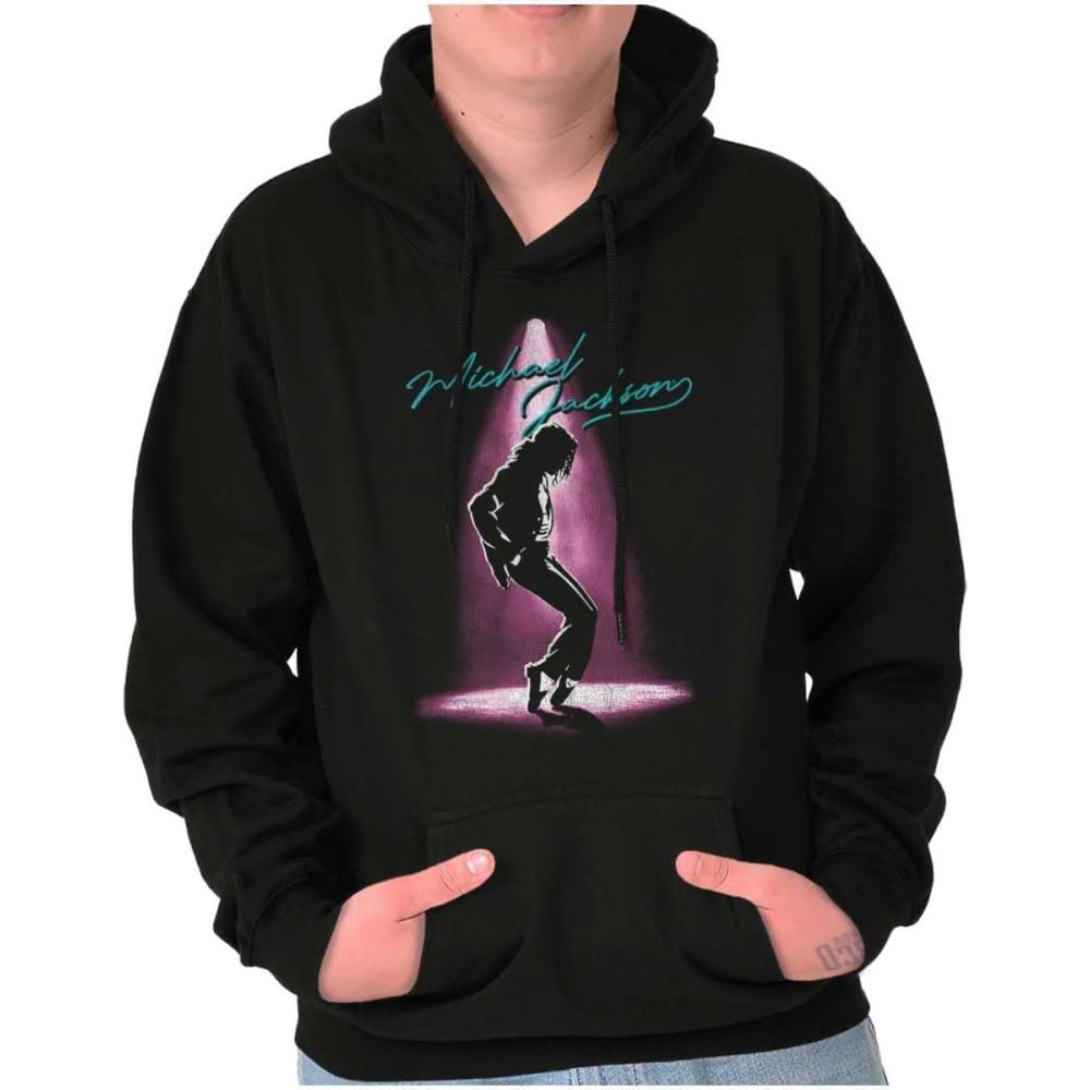 imageBrisco Brands Michael Jackson Toe Stand Dance Hoodie Sweatshirt Women MenBlack