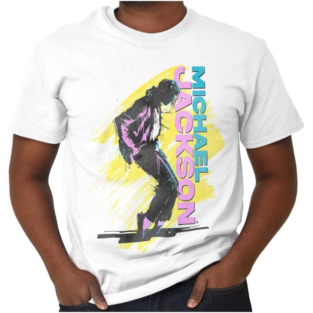 imageMichael Jackson 90s Toe Stand Dance Graphic T Shirt Men or WomenWhite