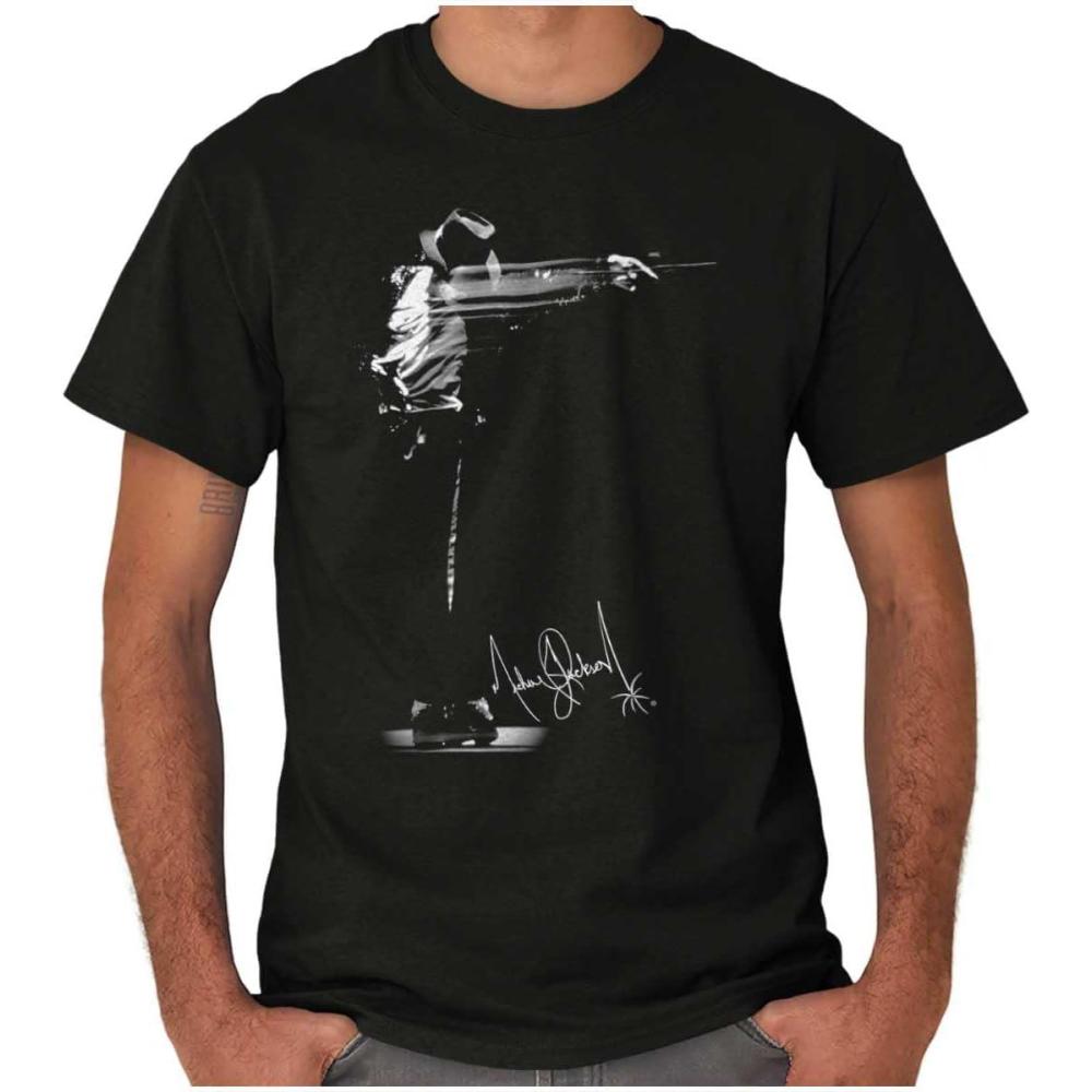 imageMichael Jackson Signature Autograph Graphic T Shirt Men or WomenBlack