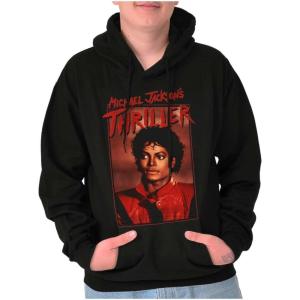 Brisco Brands Michael Jackson Thriller Music Video Hoodie Sweatshirt Women Men(Black)