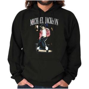 Brisco Brands Michael Jackson Thriller Toe Stand Hoodie Sweatshirt Women Men(Black)