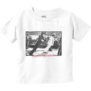 Michael Jackson Smooth Criminal Lean Toddler Baby Graphic T Shirt(White)