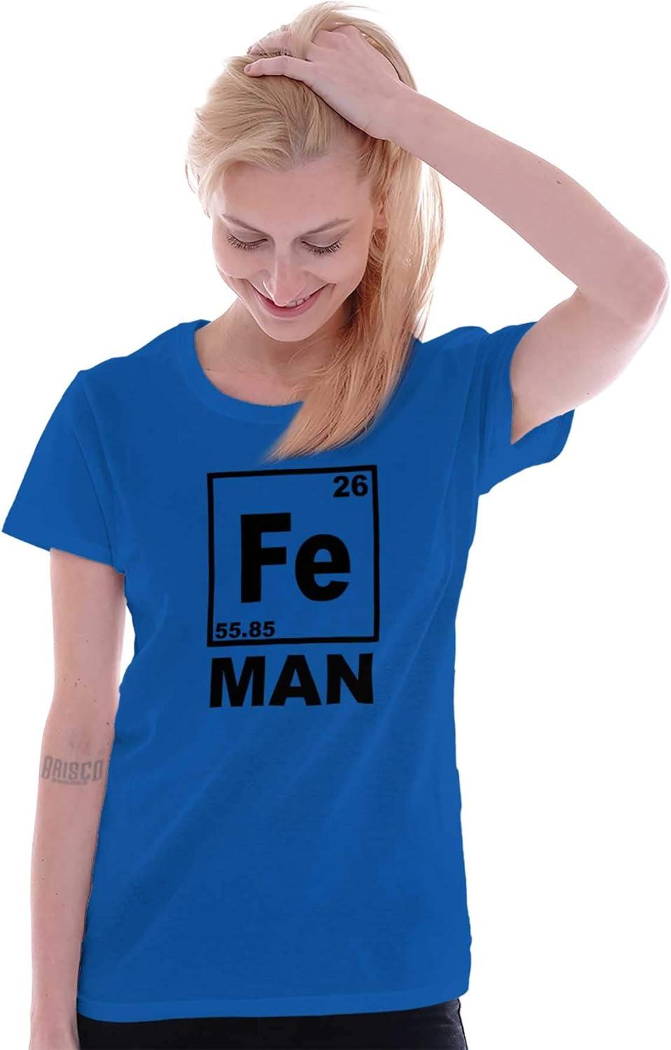 imageFe Iron Science Elements Superhero Womens Slim Fit Graphic TeeRoyal