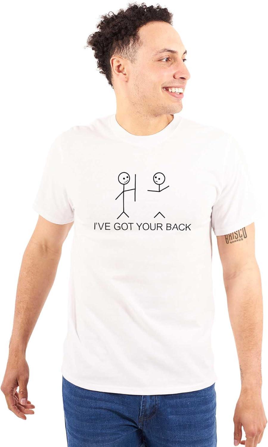 imageIve Got Your Back Funny Nerdy Graphic T Shirt Men or WomenWhite