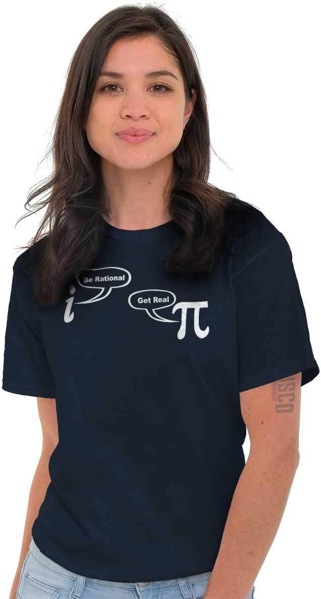 imageRational Real Pi Pie Number Math Nerd Graphic T Shirt Men or WomenNavy