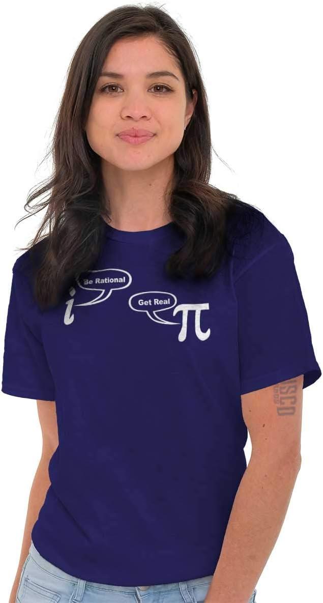imageRational Real Pi Pie Number Math Nerd Graphic T Shirt Men or WomenPurple
