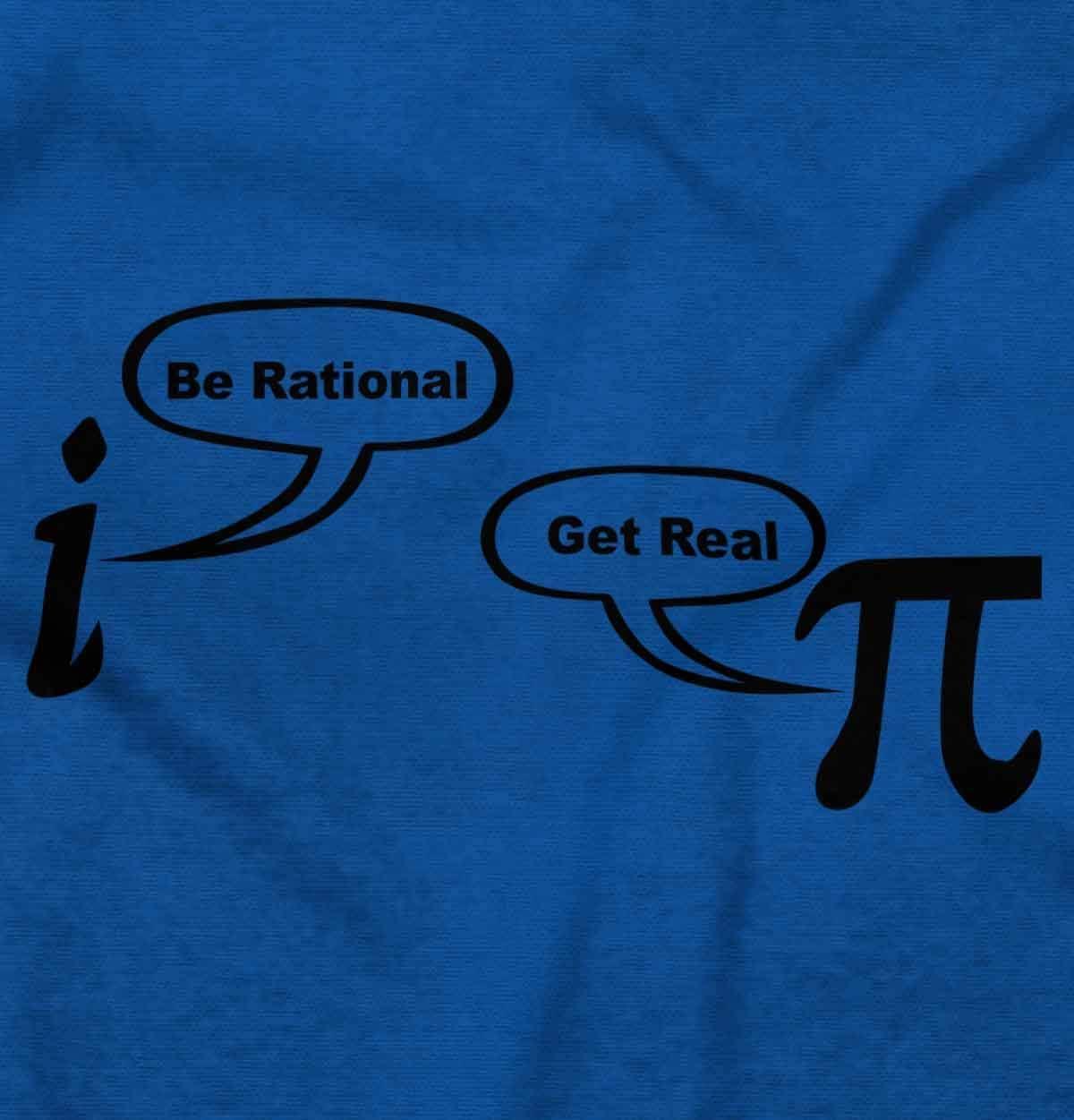 imageRational Real Pi Pie Number Math Nerd Graphic T Shirt Men or WomenRoyal