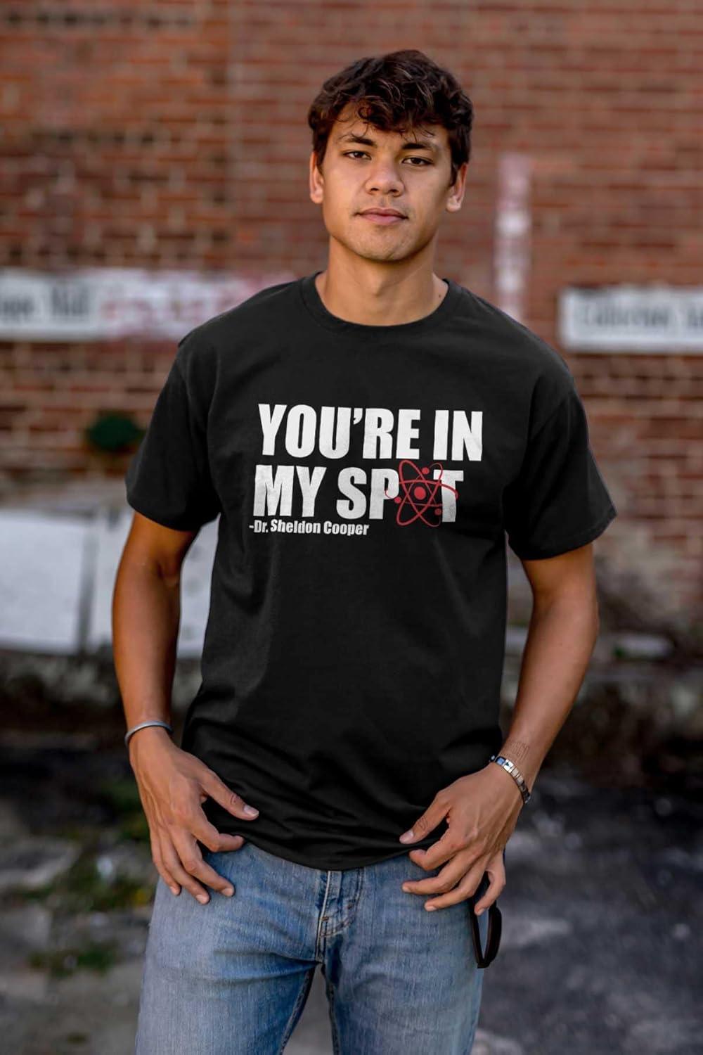 imageYoure in My Spot Funny Graphic T Shirt Men or WomenBlack