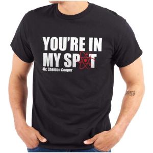 You’re in My Spot Funny Graphic T Shirt Men or Women(Black)