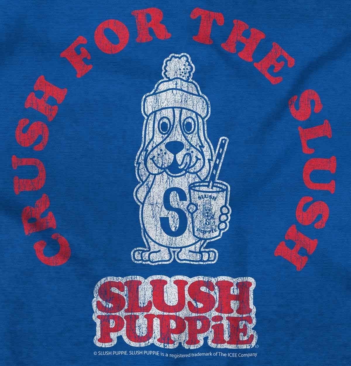 imageBrisco Brands Crush For The Slush Puppie Logo Zip Up Hoodie Mens WomensRoyal