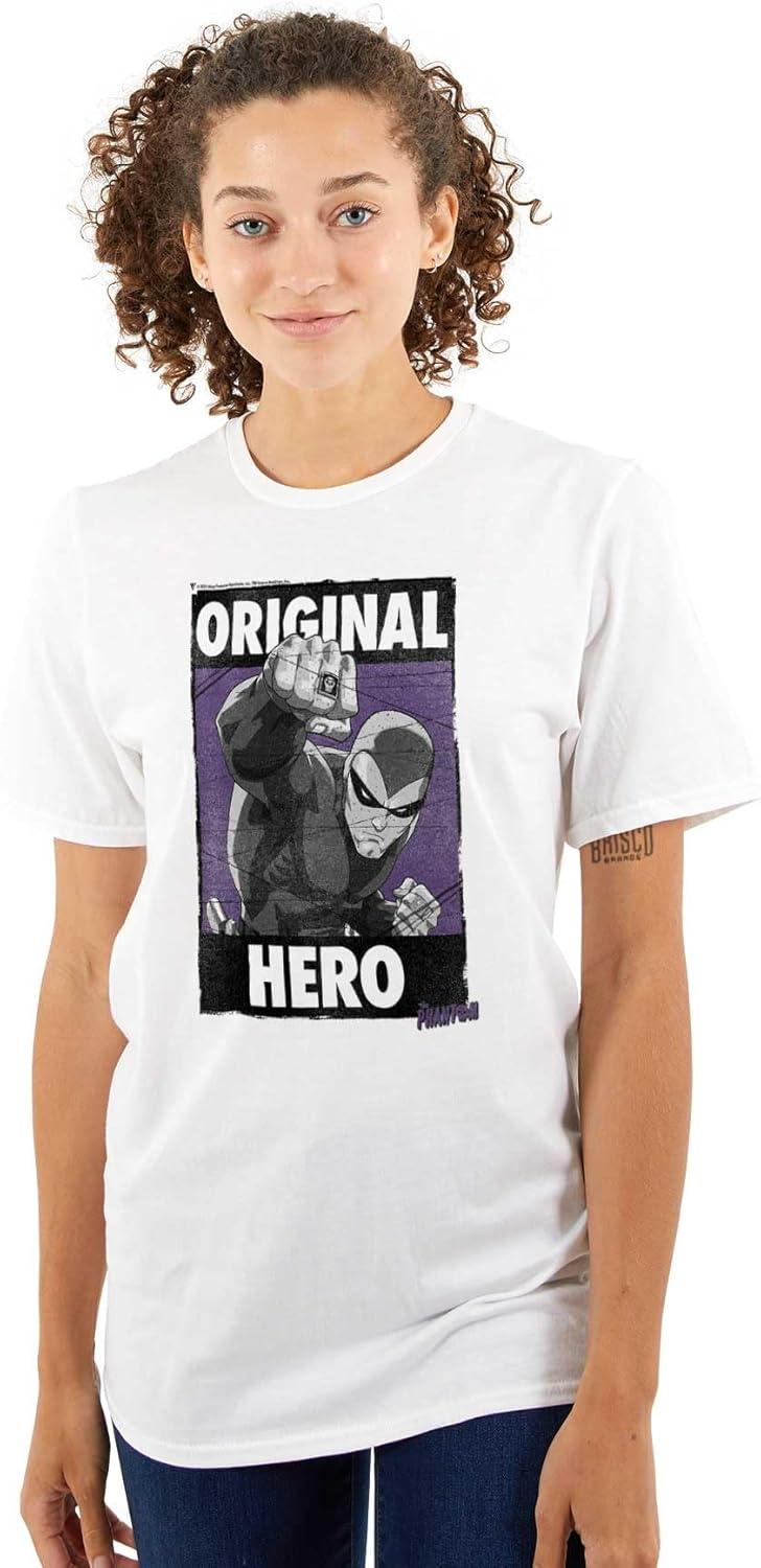imageThe Phantom Original Hero Superhero Graphic T Shirt Men or WomenWhite