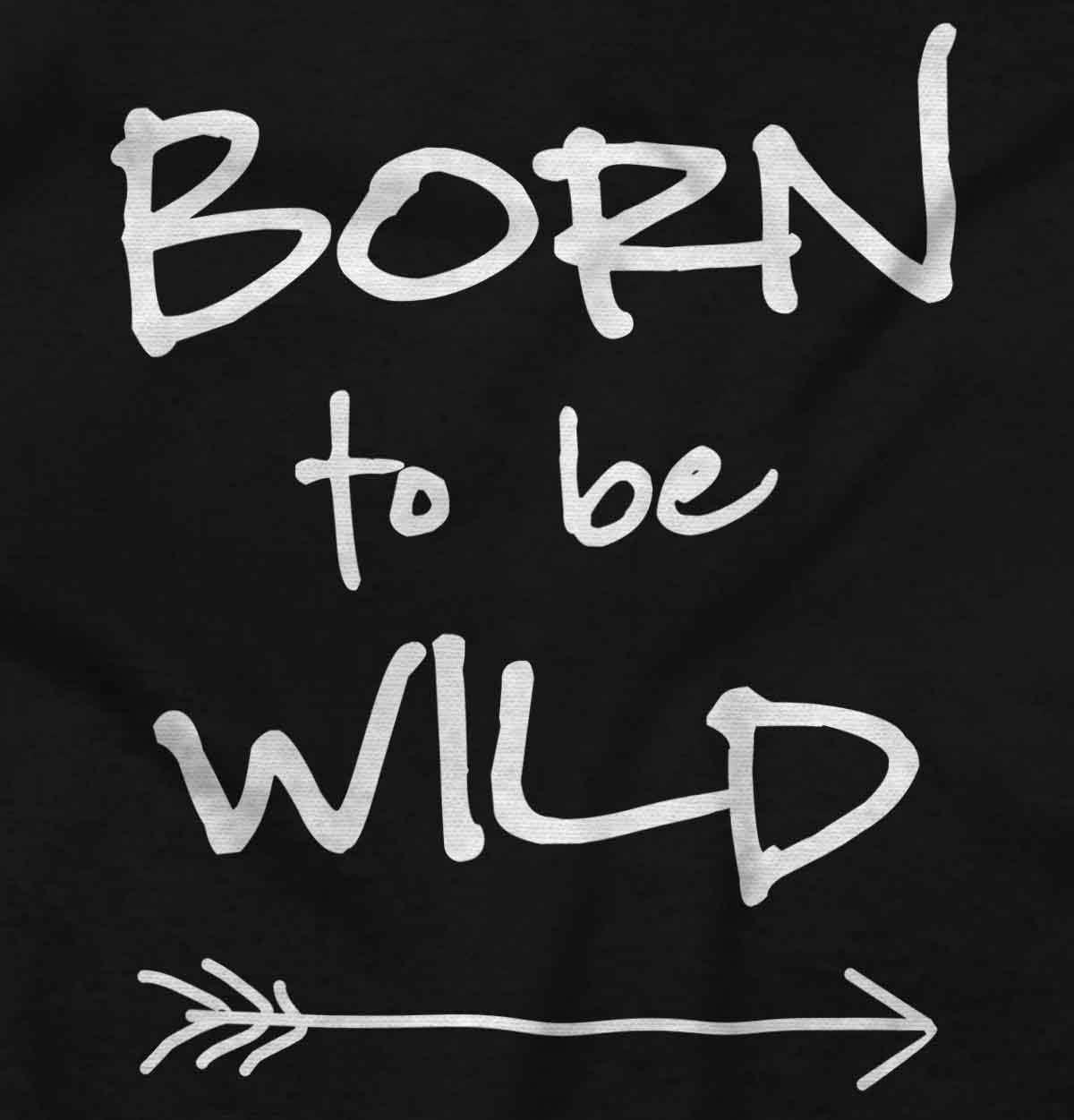 imageBorn To Be Wild Playtime Playground Baby Romper Boys or GirlsBlack