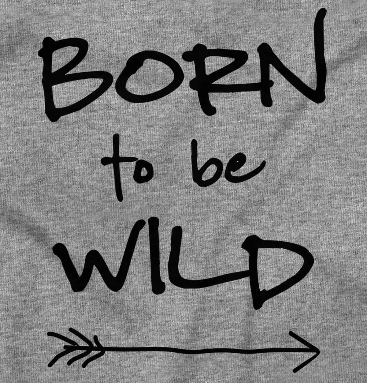 imageBorn To Be Wild Playtime Playground Baby Romper Boys or GirlsHeather