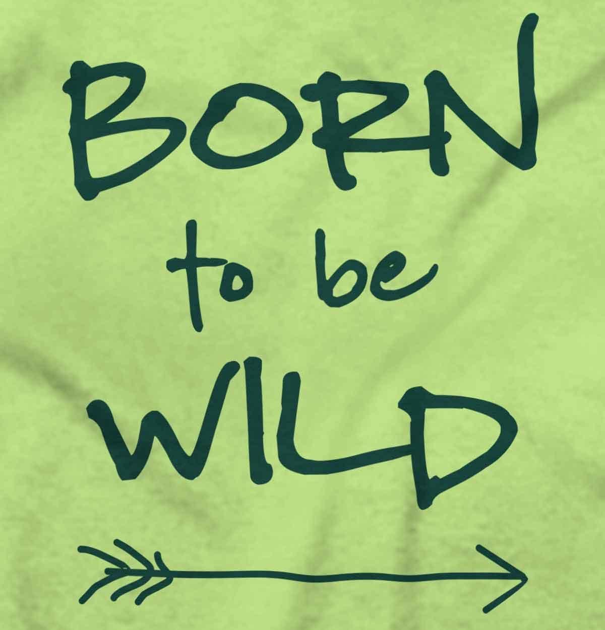 imageBorn To Be Wild Playtime Playground Baby Romper Boys or GirlsKey Lime