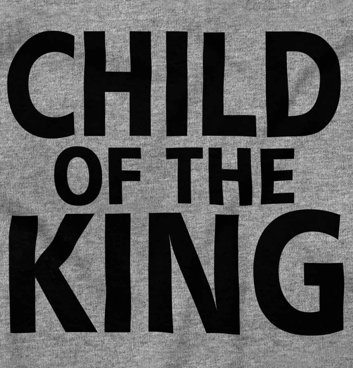 imageBrisco Brands Child of the King Christian Religious Baby Romper Boys or GirlsHeather