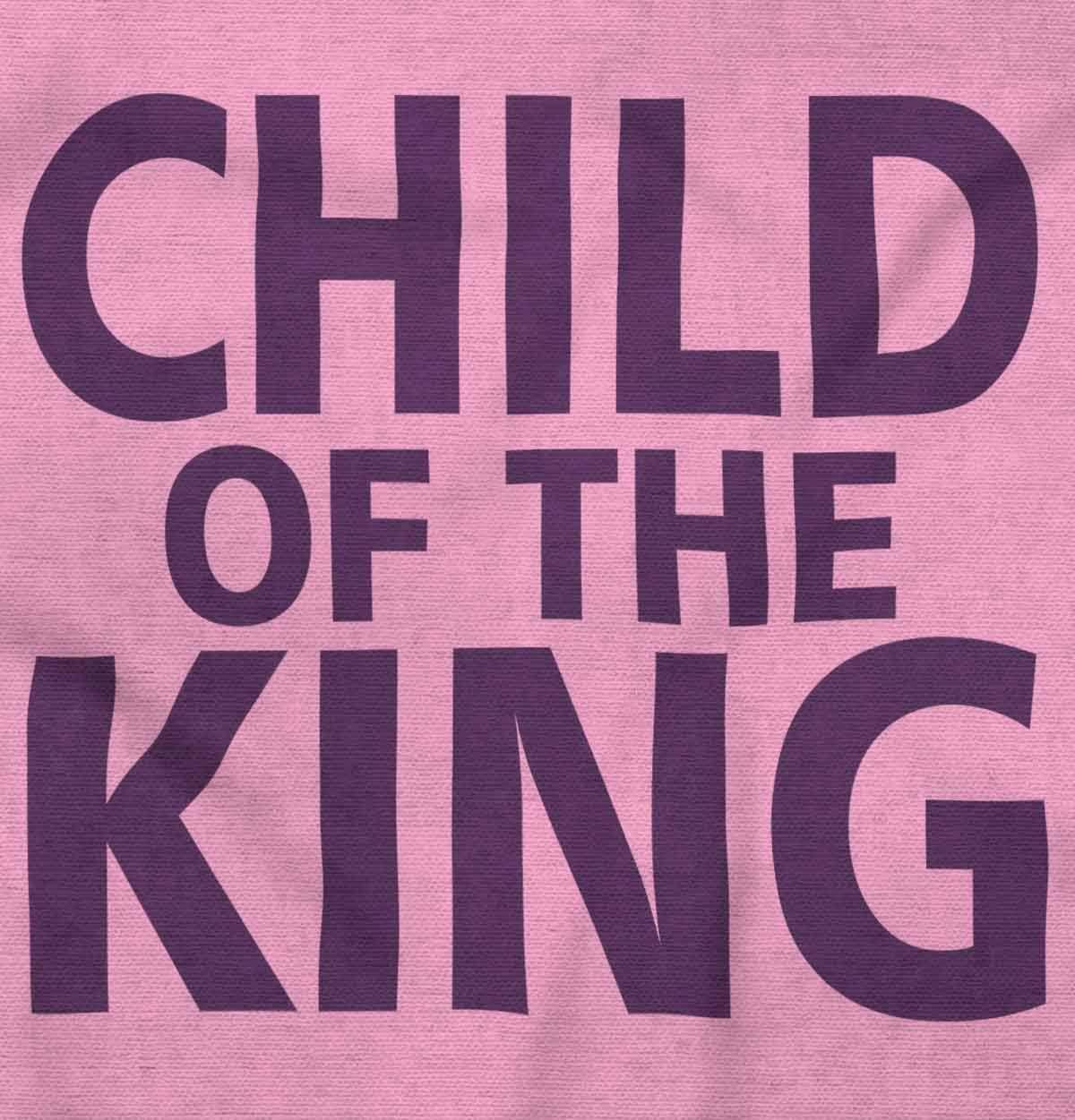 imageBrisco Brands Child of the King Christian Religious Baby Romper Boys or GirlsPink